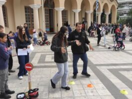Εκπαιδευτική δράση οδικής ασφάλειας για τα παιδιά των Κατηχητικών του Αγίου Χριστοφόρου Αγρινίου