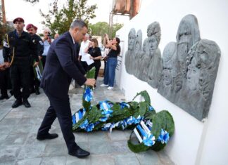 Στην Κύπρο ο Δήμαρχος Μεσολογγίου για την 46η Αντικατοχική Πορεία Μόρφου