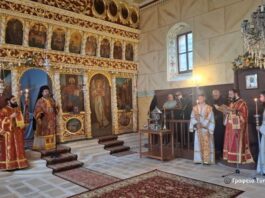 Θυρανοίξια στον Ι.Ν. του Αγίου Δημητρίου στην παλαιά Πλαγιά Βόνιτσας