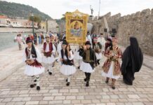 Με την απόδοση τιμών στους πεσόντες ολοκληρώθηκαν οι εκδηλώσεις για την Επέτειο της Ναυμαχίας της Ναυπάκτου