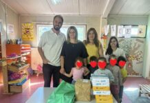 Προσφορά σχολικού υλικού στο Νηπιαγωγείο και το Δημοτικό Σχολείο Ποταμούλας