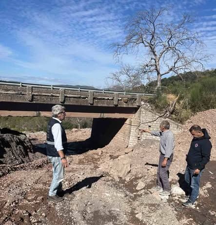 Παρεμβάσεις της Περιφέρειας σε ρέματα στη Χούνη